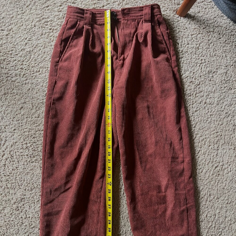 Madewell corduroy harlow pants